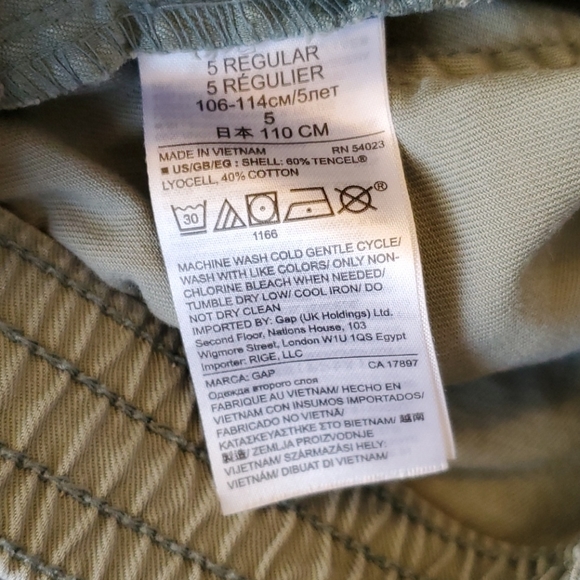 GAP Kids Green Denim Shorts - Picture 6 of 6